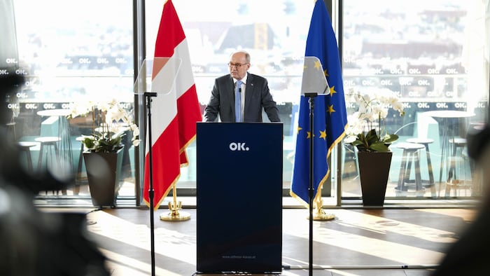 Karas gab am Donnerstag nicht nur den Elder Statesman - er erinnerte die heimische Politik auch ...