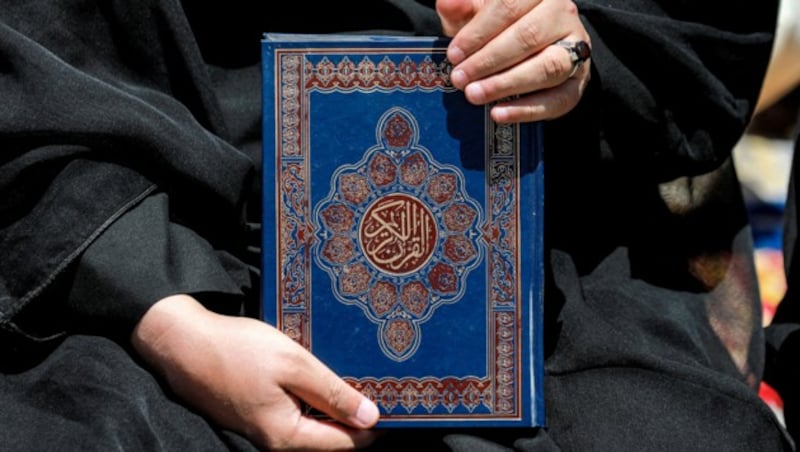 Eine Ausgabe des Korans (Bild: AFP)