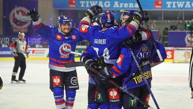 Brady Shaw (l.) und seine Teamkollegen rocken in der Champions League. (Bild: Birbaumer Christof)