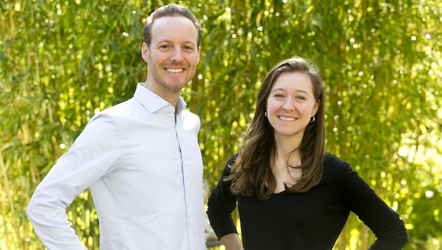 Die Geschwister Honeck - Matthias und Anna Maria. Ihr Vater ist der berühmte Manfred Honeck. Seit 2008 ist er Musikdirektor des Pittsburgh Symphony Orchestra. (Bild: Mathis Fotografie)