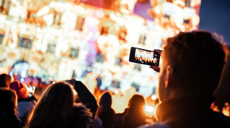 Das Klanglicht-Festival ist immer ein besonderes Spektakel. (Bild: Alexander Koch)