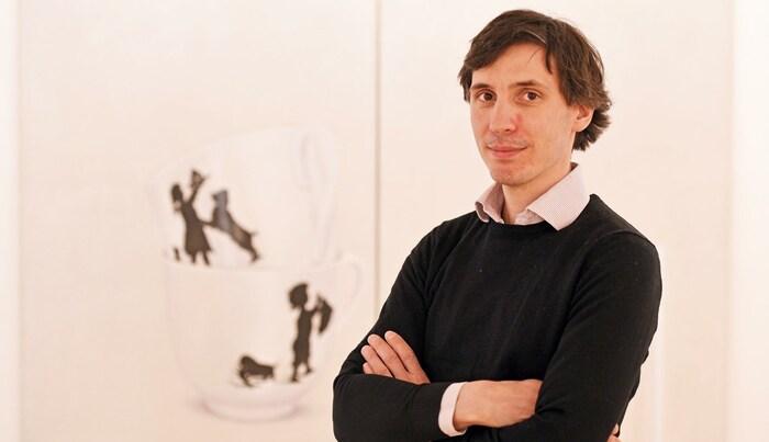 Alfredo Barsuglia wird die Besucher mit seiner Installation „Portal“ begeistern.