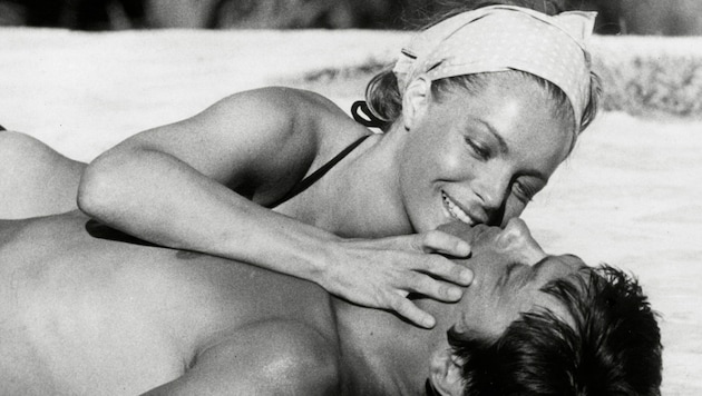 Legendär: Romy Schneider und Alain Delon in „Der Swimmingpool“ von 1969 (Bild: United Archives / picturedesk.com)