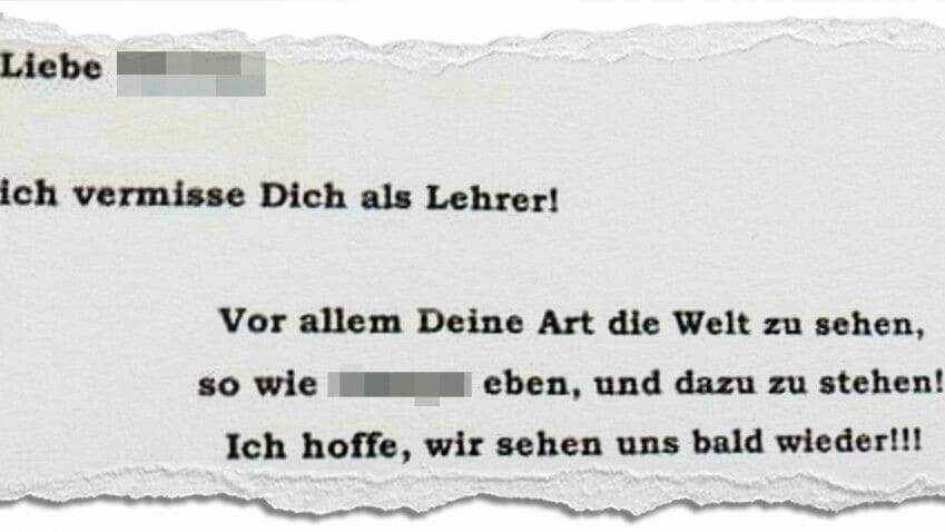 Schule in Oberschützen Unsittlich berührt, innige Worte Wirbel um