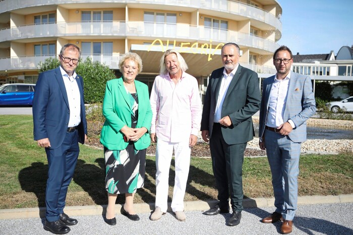 Weiterentwicklung des Tourismusstandorts Stegersbach als gemeinsames Ziel: Hans Peter Rucker, ...