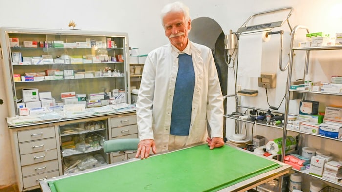Dr. Wolfgang Liebich ist mit Herz und Seele Tierarzt