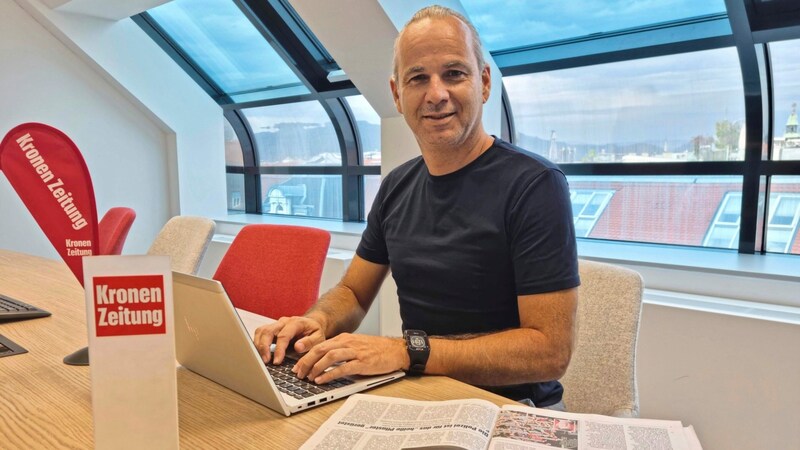 Ex-Profi-Schiedsrichter und VAR Rene Eisner analysiert für die Steirerkrone. (Bild: Kallinger)