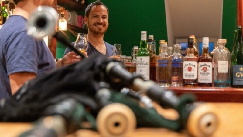 Stefan Kühnel gibt in der Band als Obmann den Takt an. (Bild: Berger Susi)