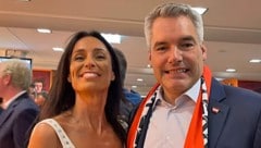 Alessia Ambrosi trifft Karl Nehammer (Bild: Instagram.com)