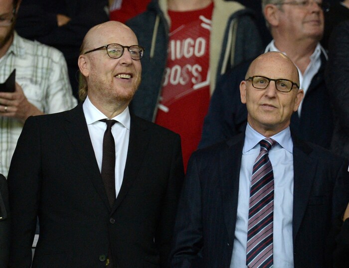 Avram Glazer und Joel Glazer von der ManUtd besitzenden Familie