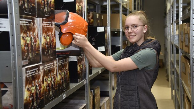 Julia Hinterberger (17) ist im dritten Lehrjahr und liebt ihren Lehrberuf. (Bild: Holitzky Roland)