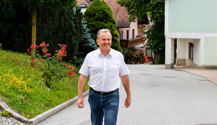 Bürgermeister Wolfgang Wagner (ÖVP) war für die Temporeduzierung in der Gemeinde.