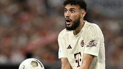 Bayern Münchens Noussair Mazraoui  (Bild: AFP)