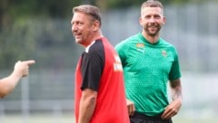 Zoran Barisic (li.) und Guido Burgstaller (Bild: GEPA pictures)