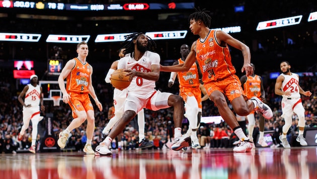 Toronto gewinnt auch das zweite Testspiel. (Bild: APA/Getty Images via AFP/GETTY IMAGES/Cole Burston)