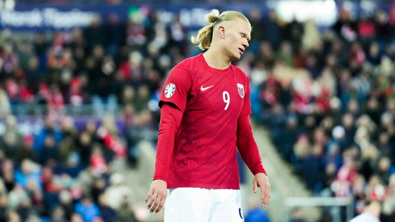 Am Freitag testet Haaland mit Norwegen gegen Tschechien. (Bild: APA/AFP/NTB/Fredrik Varfjell)