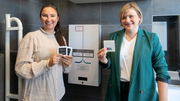 Gemeinderätin Nevin Öztürk und Baustadträtin Anna Schiester sind die Initiatorinnen.