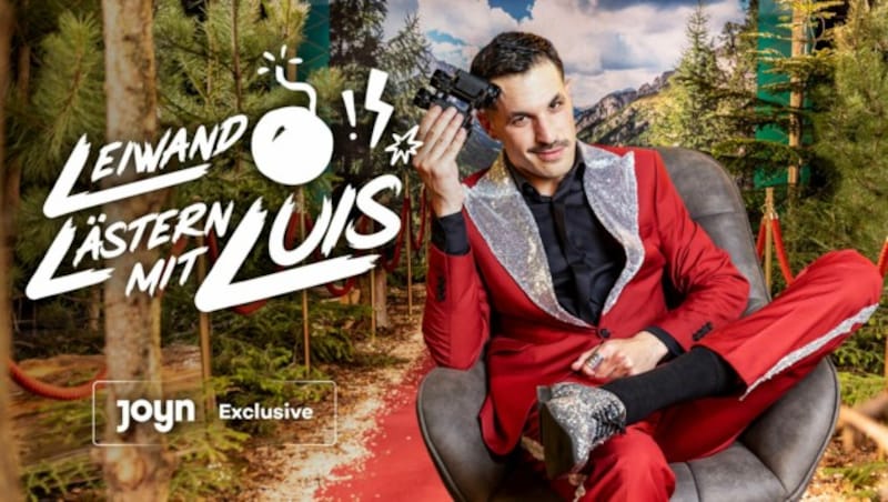 Keiner lästert leiwander über das „Forsthaus Rampensau“ als Vorjahressieger Luis. (Bild: Joyn)