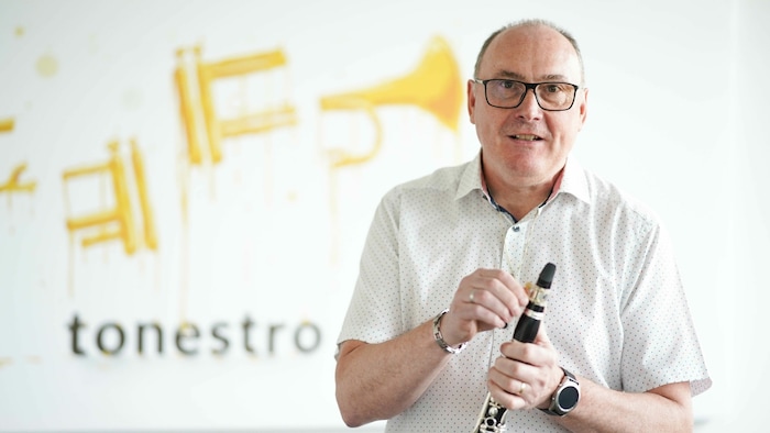 Hobbymusiker und Tonestro-Mitgründer Heinrich Huber.