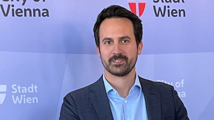 Viyana'nın Eğitimden Sorumlu Belediye Meclis Üyesi Christoph Wiederkehr (NEOS)