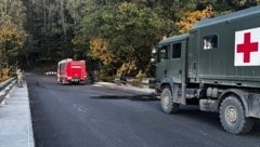 Die Ermittlungen zu dem tödlichen Unfall laufen weiter auf Hochtouren. (Bild: Allentsteig Unfall Bundesheer)