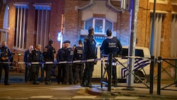 In der belgischen Hauptstadt wurden offenbar zwei schwedische Fußballfans erschossen. (Bild: AFP)