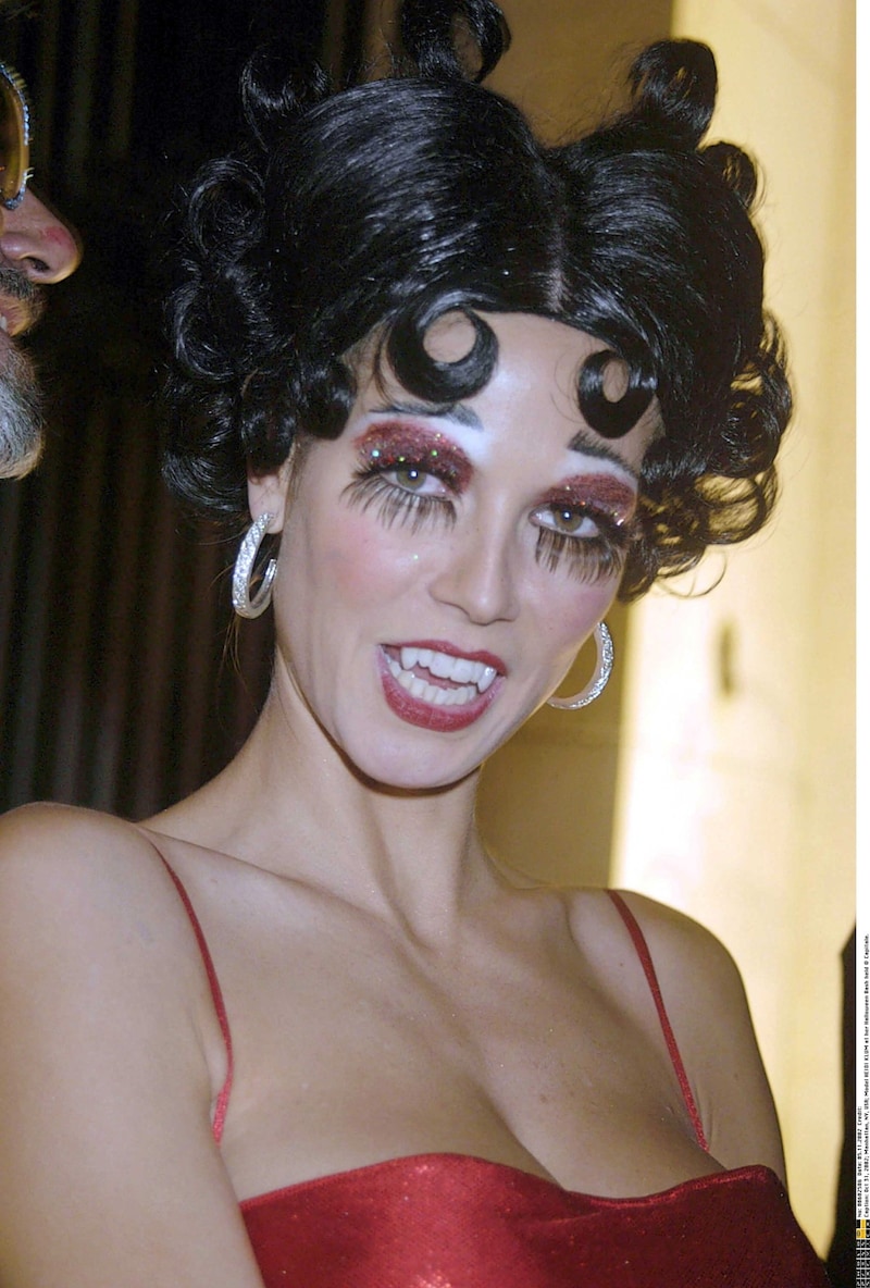 Betty Boop war eines der ersten Halloween-Kostüme des Models. (Bild: PHOTO PRESS SERVICE Vienna)