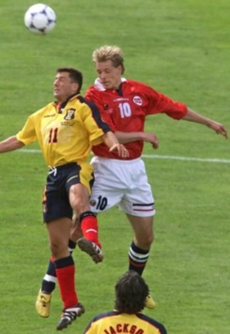 Zwischen 1987 und 2000 lief Kjetil Rekdal 83-mal für die norwegische Nationalmannschaft auf. (Bild: AFP)