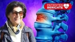 Brigitte Adler berichtet, wie sie mit Osteoporose lebt. (Bild: Stock Adobe, Jöchl, Krone KREATIV)