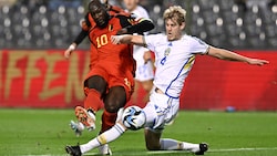 Das EM-Quali-Spiel zwischen Belgien und Schweden wird mit 1:1 gewertet. (Bild: APA/AFP/JOHN THYS)