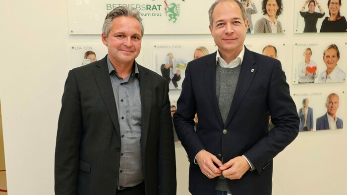 Freuen sich über den großen Wurf: Thomas Bredenfeldt (l.) und Michael Tripolt.