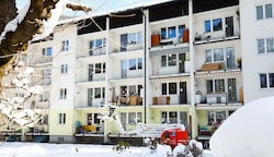 Bei diesem Wohnhaus in Bad Gastein passierte der Unfall am 23. Jänner. (Bild: Gerhard Schiel)
