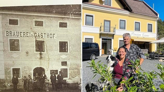 Zwei Holländer betreiben erfolgreich die geschichtsträchtige Pension Leano.
