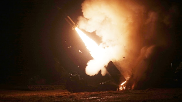 A total of six ATACMS missiles are said to have been fired. (Bild: AFP)