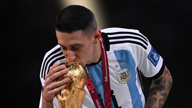 2022 wurde Angel di Maria mit Argentinien Weltmeister.