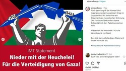 Die SJ Vorarlberg hat ein Pro-Palästina-Posting geteilt und erntet dafür scharfe Kritik. (Bild: instagram.com/sjvorarlberg)