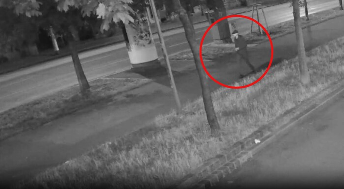 Der mutmaßliche Täter wurde auch von Kameras ertappt.