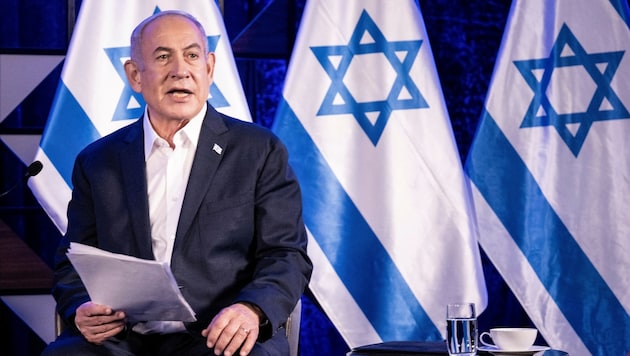 El Primer Ministro de Israel, Benjamin Netanyahu (Bild: AFP)