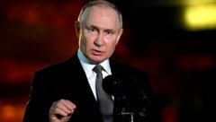 Präsident Wladimir Putin ist sicher: Die ATACMS-Raketen werden die Lage an der Front nicht verändern. (Bild: AP)