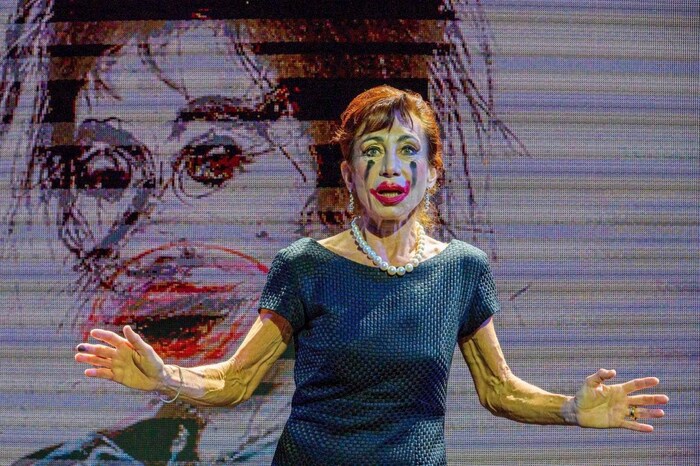 Andrea Eckert als Maria Callas
