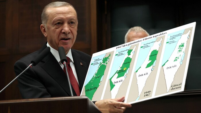 Erdogan präsentierte kürzlich eine historisch falsche Karte: Der nie umgesetzte UN-Teilungsplan ...