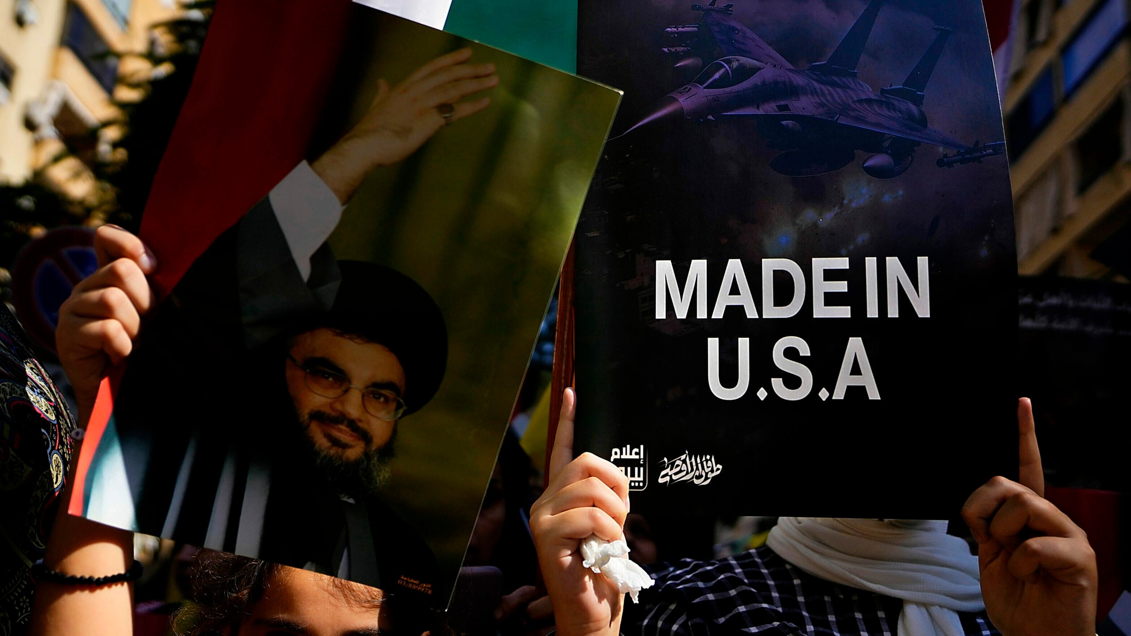 Wütende Proteste Demonstranten griffen USBotschaft in Beirut an