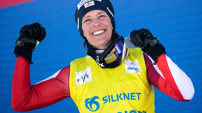Bei der WM in Bakuriani gewann die 33-Jährige im Februar Silber.