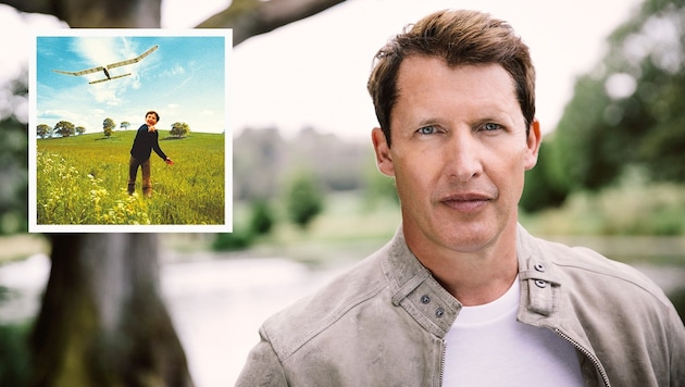 Zwischen Ballade und Hoffnung: James Blunt besingt die Höhen und Tiefen des Lebens. (Bild: WMG, Warner Music, Krone KREATIV)