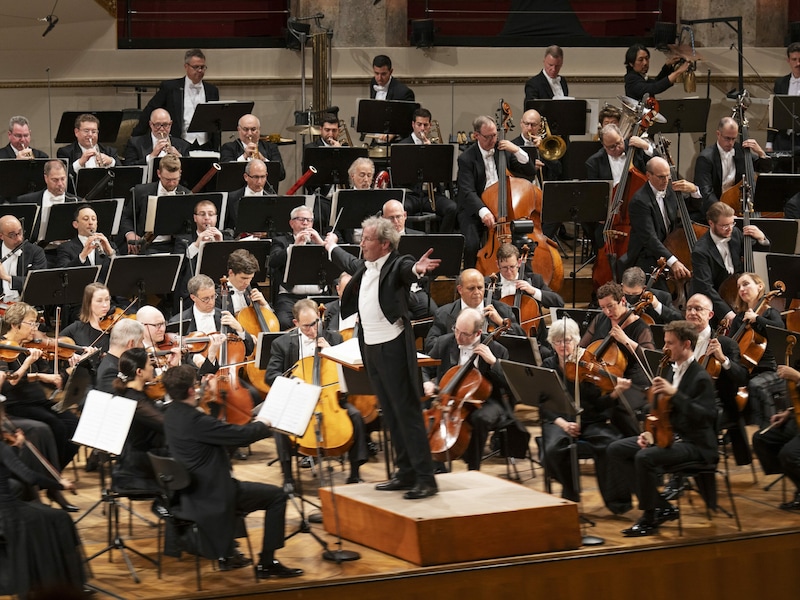 Das Cleveland Orchestra unter Franz Welser-Möst im Wiener Konzerthaus (Bild: Lukas Beck/Cleveland Orchestra)