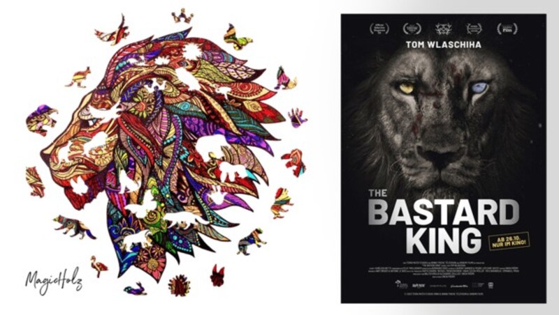„The Bastard King“ ist ab 26. Oktober exklusiv im Kino zu sehen! (Bild: © 2023 Terra Mater Studios; Magic Holz, Krone KREATIV)