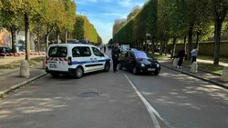 Das Schloss Versailles ist am Samstag erneut wegen einer Bombendrohung evakuiert worden. (Bild: AP)