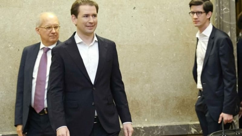 Ex-Kanzler Sebastian Kurz macht am Freitag seine Aussage. (Bild: Reinhard Holl)