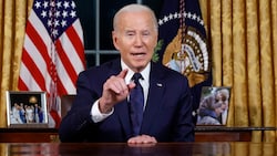 US-Präsident Joe Biden (Bild: APA/AFP/POOL/JONATHAN ERNST)