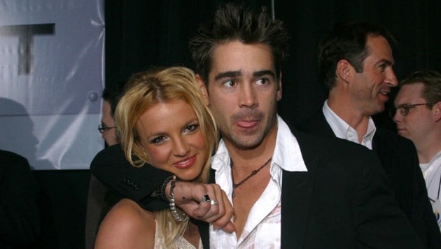 Britney Spears packt in ihre Memoiren auch über ihre stürmische Romanze mit Colin Farrell aus.  (Bild: www.pps.at)
